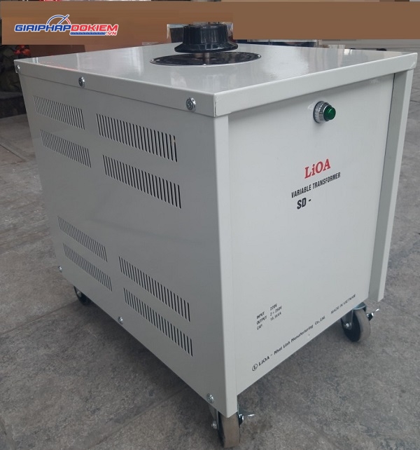 Biến Áp Vô Cấp 1 Pha LiOA SD-25300 2 Biến Áp Vô Cấp 1 Pha LiOA SD-25300