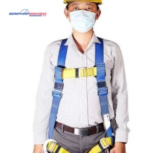 Bộ dây đai toàn thân kèm dây kết nối 2 móc 3M 9 Bộ dây đai toàn thân kèm dây kết nối 2 móc 3M