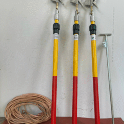 Bộ tiếp địa di động 110kV kèm sào lồng rút