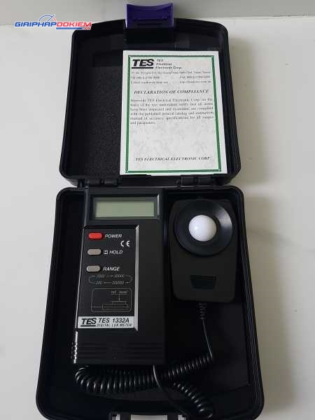 Máy đo cường độ ánh sáng TES 1332A 8 Máy đo cường độ ánh sáng TES 1332A