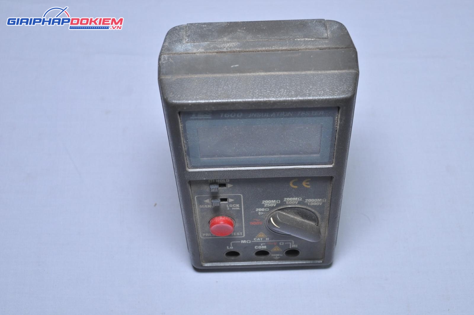Máy đo điện trở cách điện TES-1600 17 Máy đo điện trở cách điện TES-1600