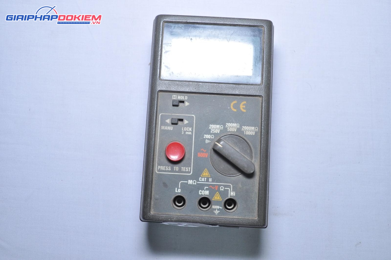 Máy đo điện trở cách điện TES-1600 14 Máy đo điện trở cách điện TES-1600