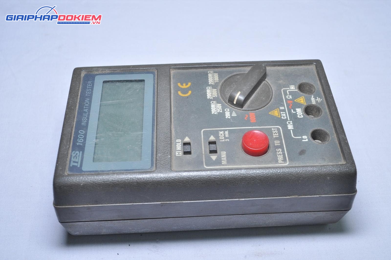 Máy đo điện trở cách điện TES-1600 18 Máy đo điện trở cách điện TES-1600