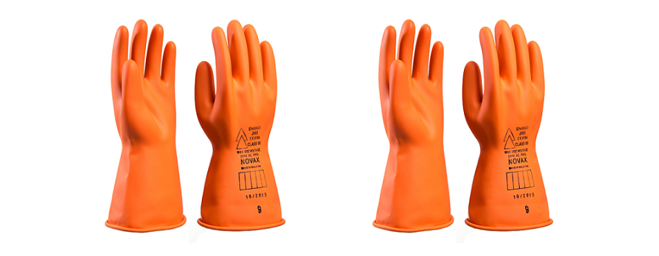 Găng tay cách điện Novax Class 00 - 500V/360mm Găng tay cách điện Novax Class 00 - 500V/360mm
