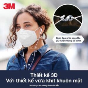 Khẩu trang KF94 3M 9013 Hiệu Suất Lọc 94%