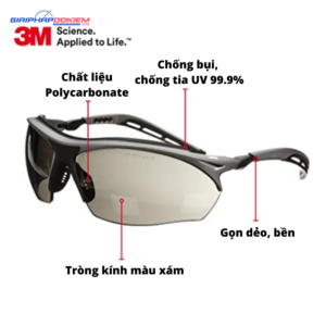 Kính 3M Chống Bụi,Tia UV 99% 14247 5 Kính 3M Chống Bụi,Tia UV 99% 14247