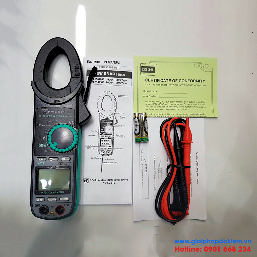 TOP 10 Đồng Hồ Ampe Kìm Được Ưa Chuộng Nhiều Nhất 2025 42 Kyoritsu 2046R