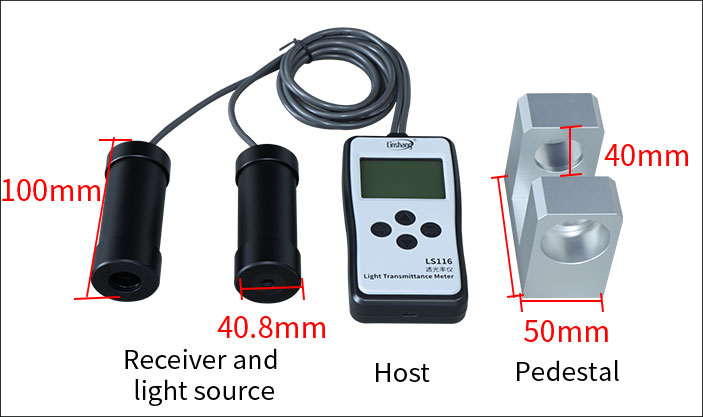 Máy đo độ truyền sáng Linshang LS116 19 Máy đo độ truyền sáng Linshang LS116 - Ảnh 6