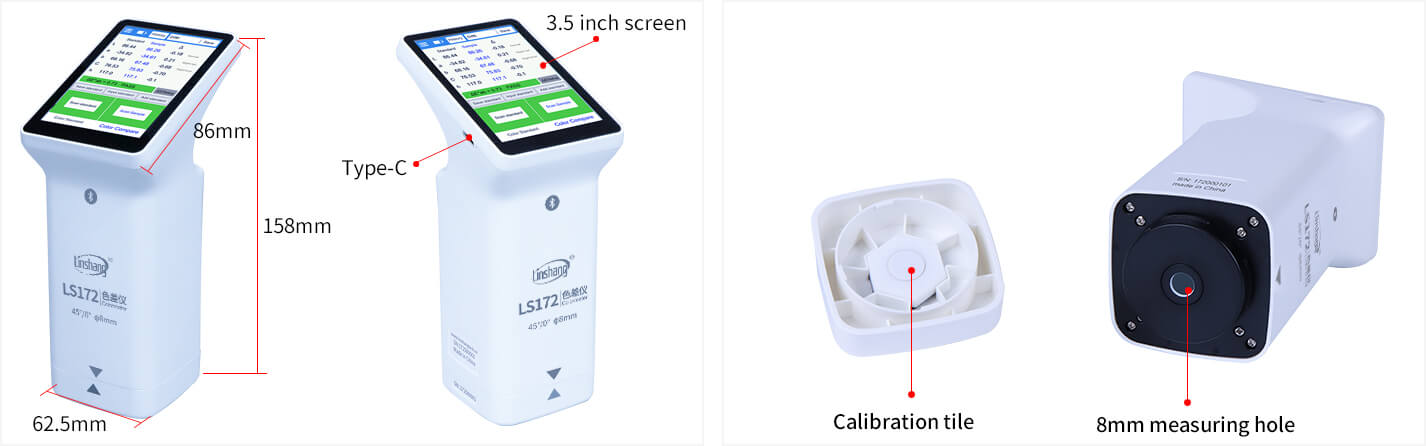 Máy đo kiểm so lệch màu Linshang LS172 15 Máy đo kiểm so lệch màu Linshang LS172 - Ảnh 5