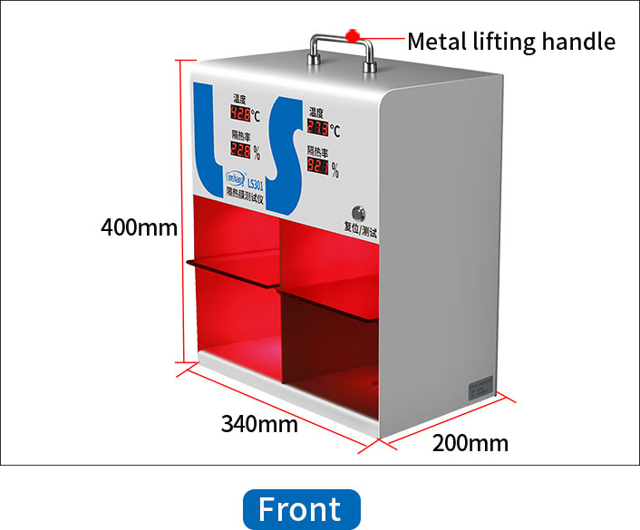 Máy đo nhiệt độ Film cách nhiệt Linshang LS301 12 Máy đo nhiệt độ Film cách nhiệt Linshang LS301 - Ảnh 5