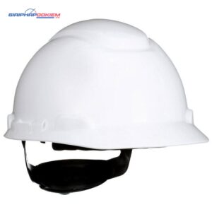 Nón bảo hộ 3M SecureFit™ H-701SFR-UV – Không lỗ thoáng khí – Màu trắng