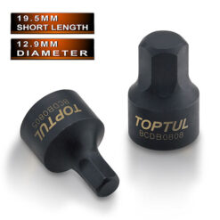 Tuýp lục giác đen 1/4" TOPTUL BCDB