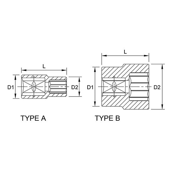 Tuýp bông 3/8" TOPTUL BAEB 2 Tuýp bông 3/8" TOPTUL BAEB - Ảnh 2