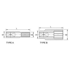 Tuýp bông dài 3/8" TOPTUL BAEF 3 Tuýp bông dài 3/8