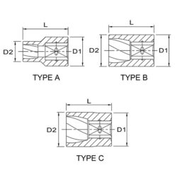 Tuýp mở ốc gãy 1/2" TOPTUL BAAK 4 p 161003 09729