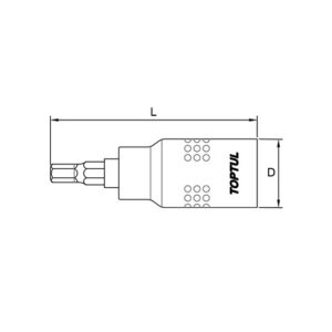 Đầu vít lục giác TOPTUL BCDA