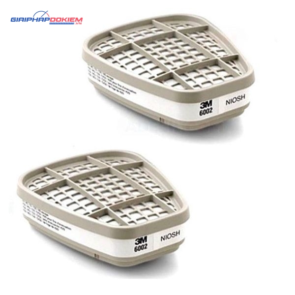 Phin Lọc Hơi Vô Cơ 3M 6002 1 Phin Lọc Hơi Vô Cơ 3M 6002