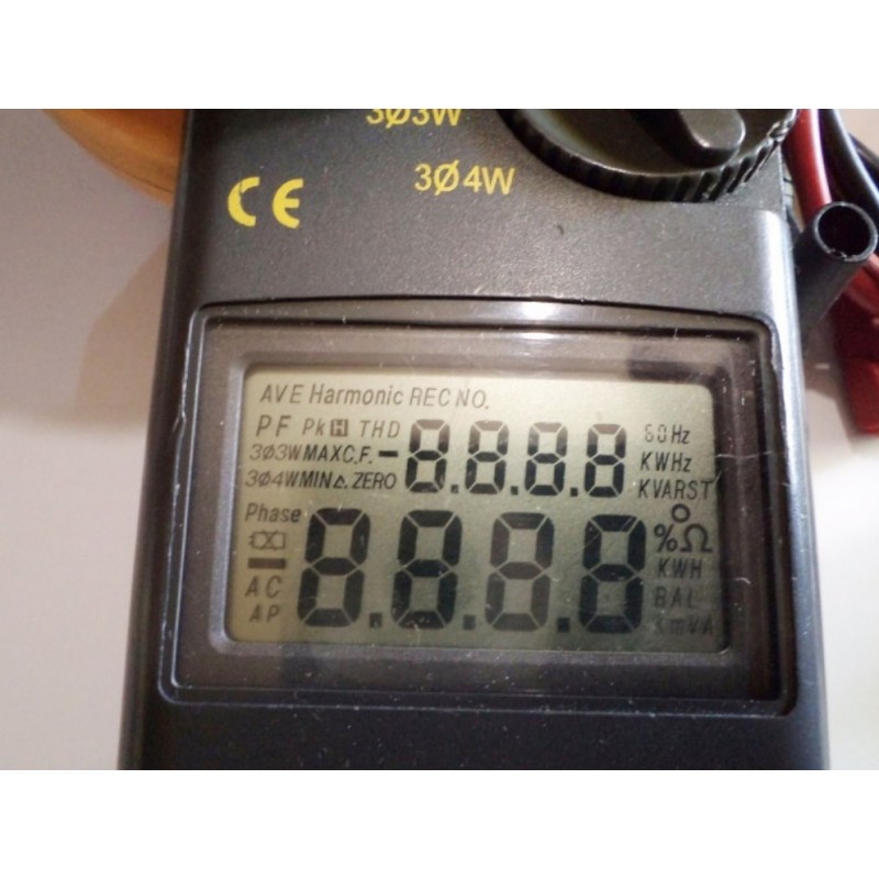 Ampe kìm đo công suất AC/DC Prova 6601 8 Ampe kìm đo công suất AC/DC Prova 6601 - Ảnh 2