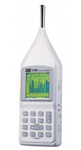 Máy đo âm thanh TES 1358C 7 Máy đo âm thanh TES 1358C - Ảnh 2