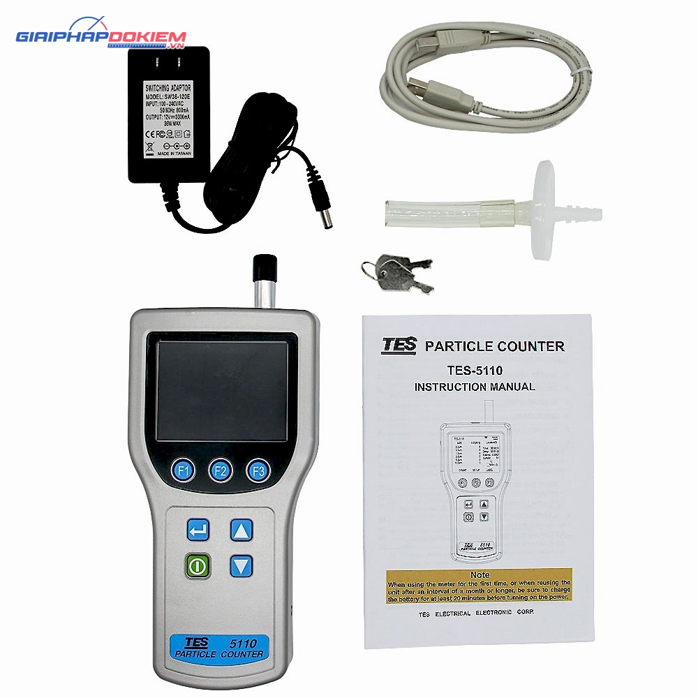 Máy đếm hạt bụi TES 5110 18 Máy đếm hạt bụi TES 5110
