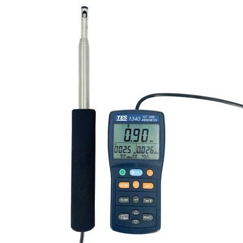Máy đo tốc độ gió TES 1340 27 Máy đo tốc độ gió TES 1340 - Ảnh 15