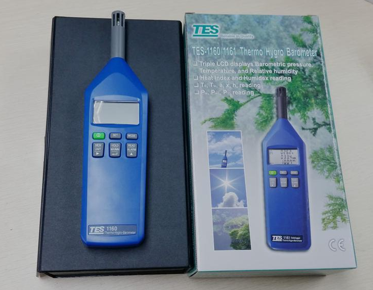 Máy đo nhiệt độ độ ẩm ,áp suất TES 1160 20 Máy đo nhiệt độ độ ẩm ,áp suất TES 1160 - Ảnh 6