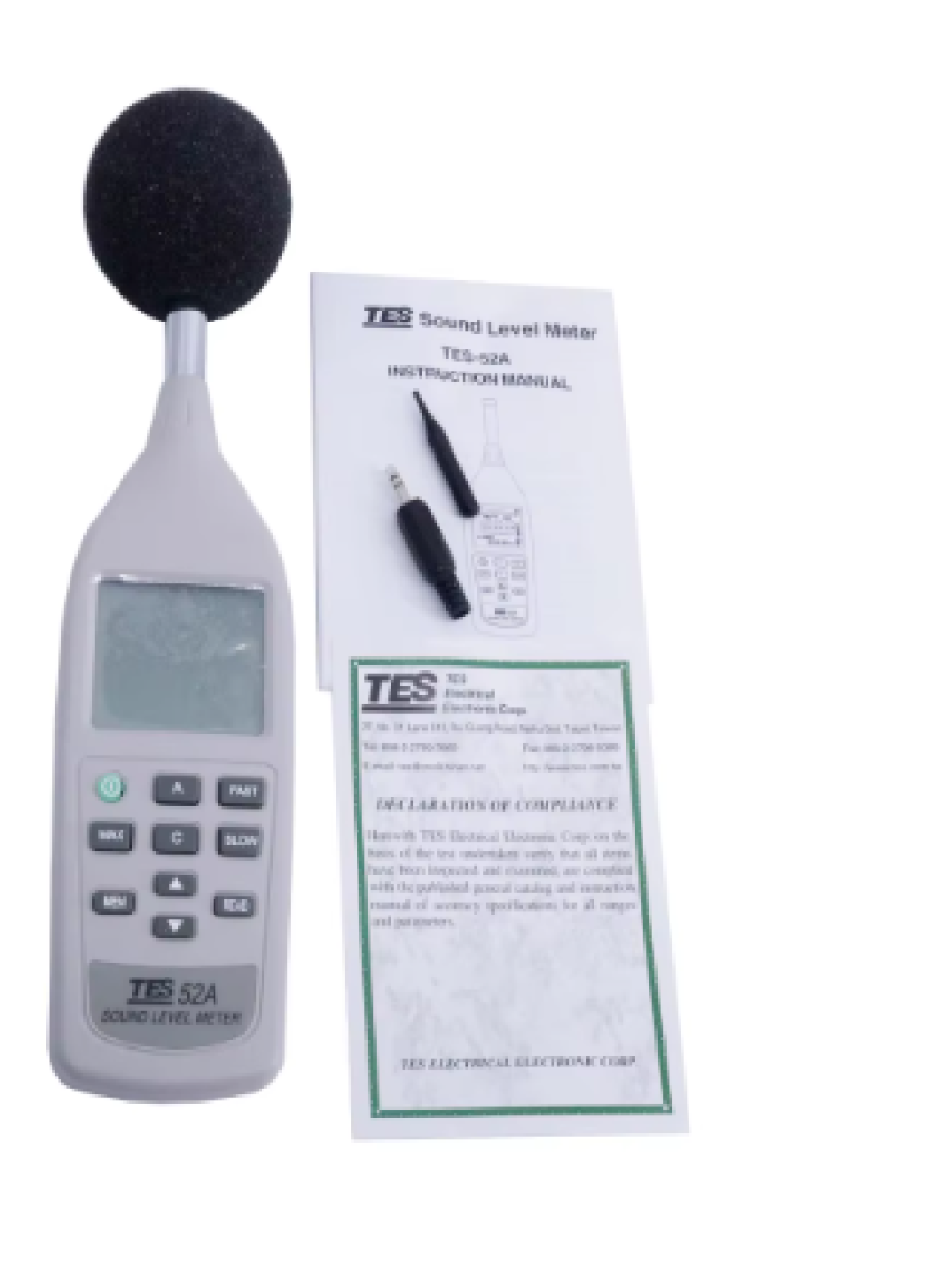 Máy đo độ ồn TES 52A 18 Máy đo độ ồn TES 52A - Ảnh 6