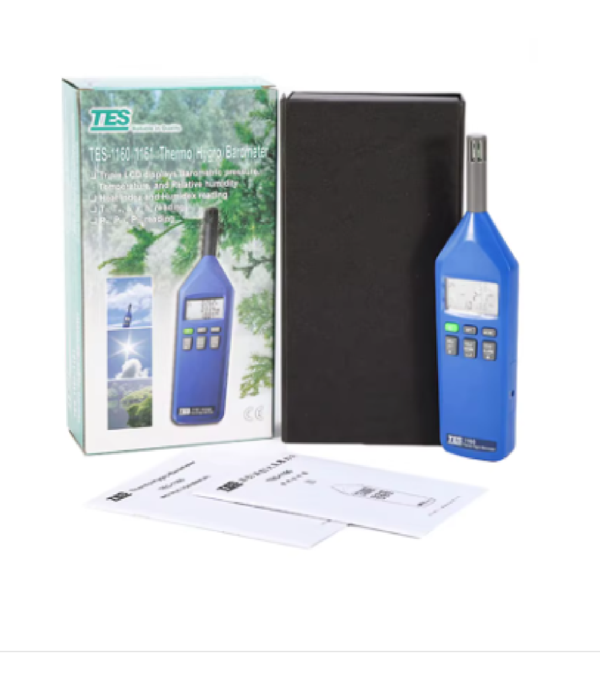 Máy đo nhiệt độ độ ẩm ,áp suất TES 1161 16 Máy đo nhiệt độ độ ẩm ,áp suất TES 1161 - Ảnh 5