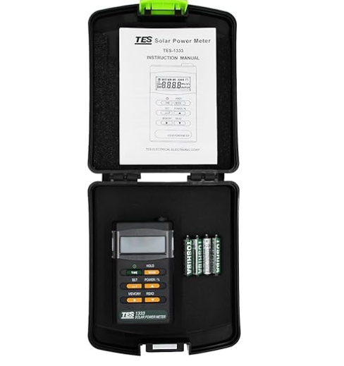 Máy đo ánh sáng TES 1333 16 Máy đo ánh sáng TES 1333 - Ảnh 8