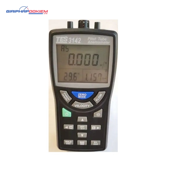 Máy đo áp suất lưu lượng không khí TES 3142 11 Máy đo áp suất lưu lượng không khí TES 3142