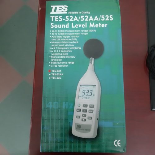Máy đo độ ồn TES 52A 15 Máy đo độ ồn TES 52A - Ảnh 3