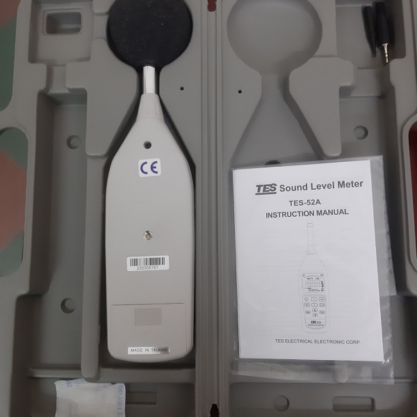 Máy đo độ ồn TES 52A 16 Máy đo độ ồn TES 52A - Ảnh 4