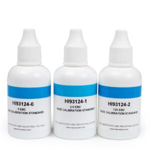 Bộ 3 Chai Dung Dịch Chuẩn 0 và 2.5 và 125 EBC Cho Máy HI93124 Hanna HI93124-03