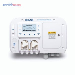 Bộ kiểm soát pH/Clorine trong bể bơi, kết hợp bơm, ngõ ra 4-20 mA Hanna BL131 7 bo kiem soat ph clorine trong be boi ket hop bom ngo ra 4 20 ma hanna bl131 1