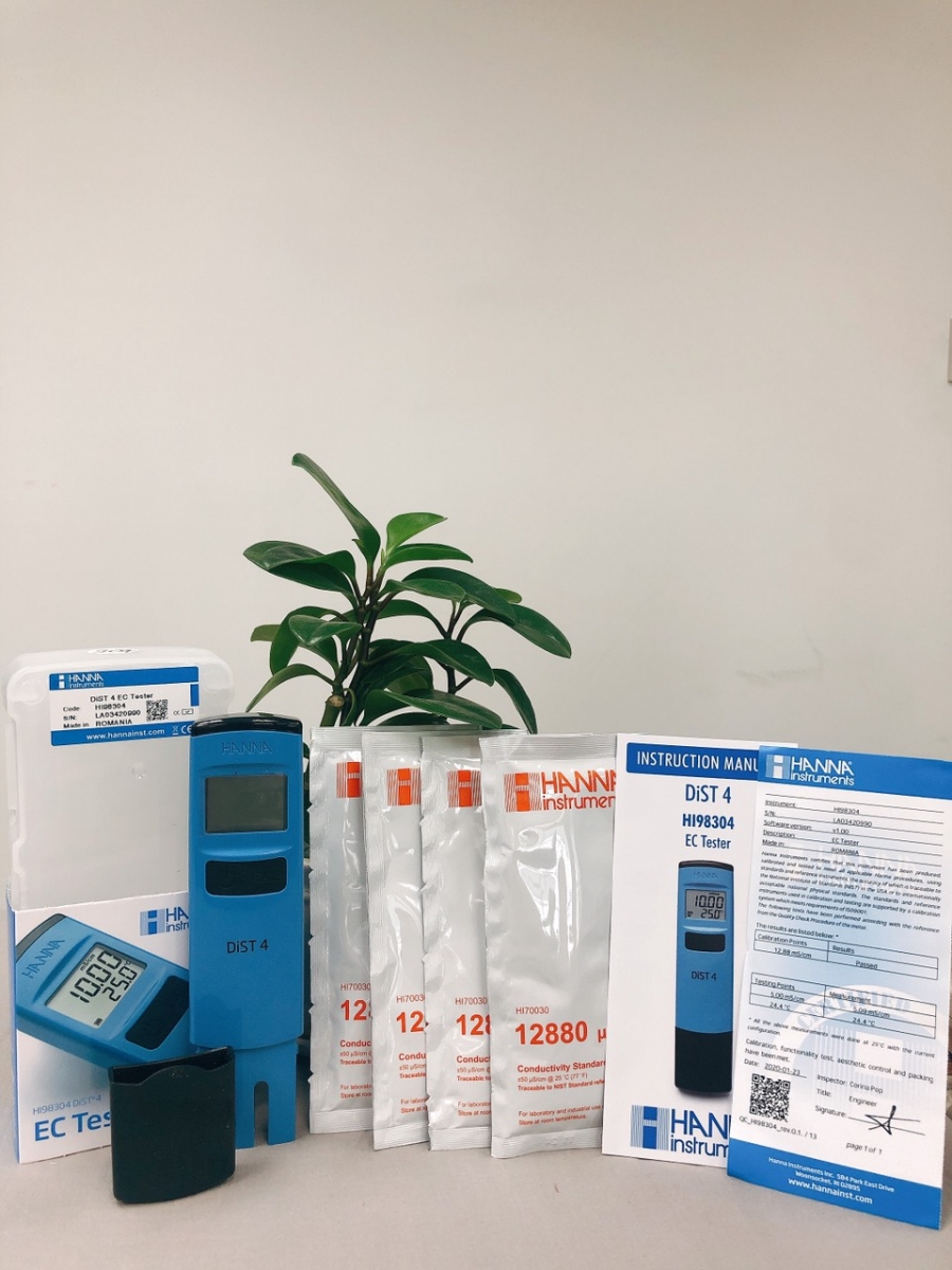 Bút Đo Độ Dẫn/Nhiệt Độ Thang Cao Hanna HI98304 Bút Đo Độ Dẫn/Nhiệt Độ Thang Cao Hanna HI98304