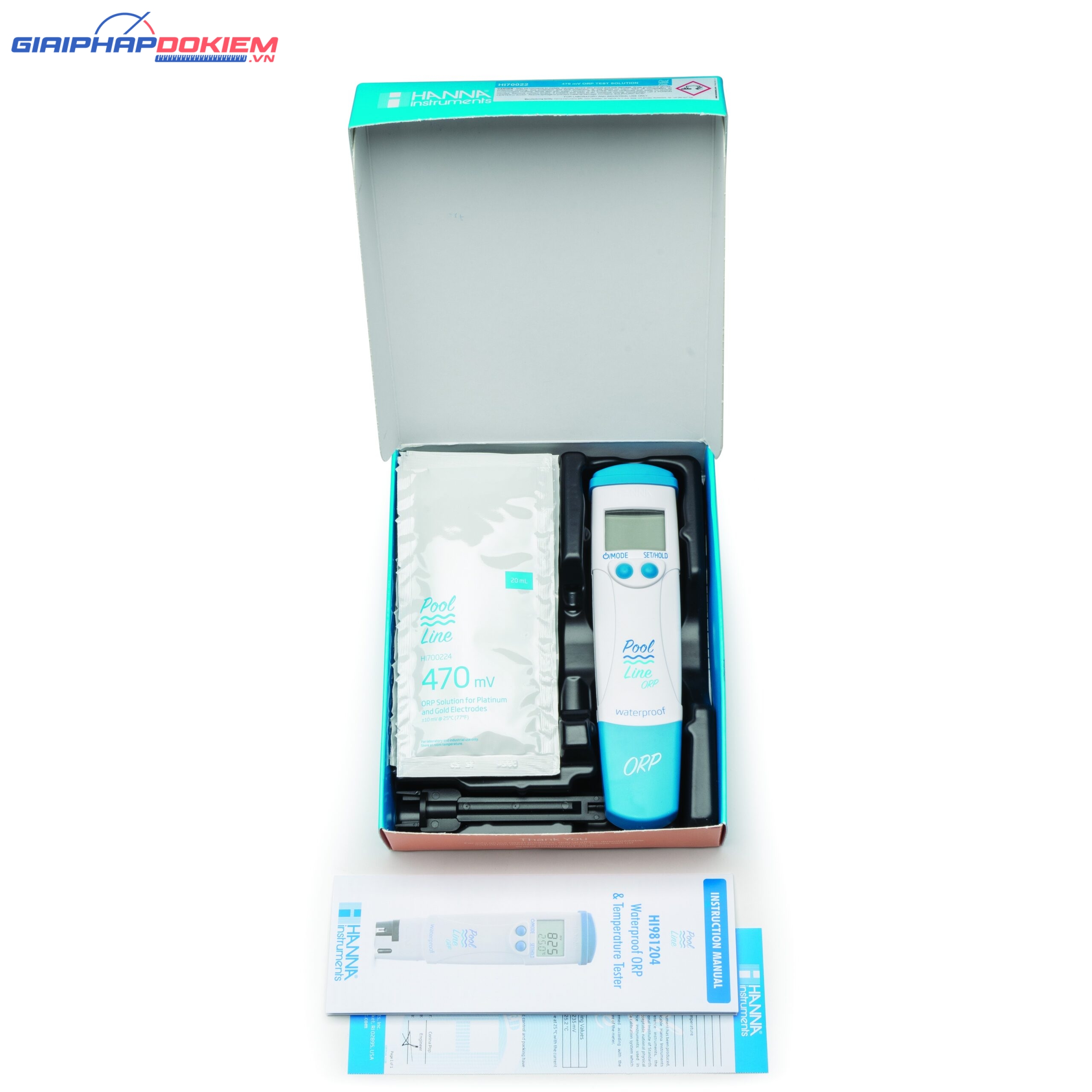 Bút Đo ORP/Nhiệt Độ Chuyên Hồ Bơi PoolLine Hanna HI981204 4 Bút Đo ORP/Nhiệt Độ Chuyên Hồ Bơi PoolLine Hanna HI981204 - Ảnh 4