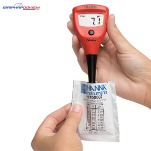Bút đo pH (0.0 - 14.0)Trong Nước Sạch Hanna HI98103 7 but do ph 00 140trong nuoc sach hanna hi98103 1