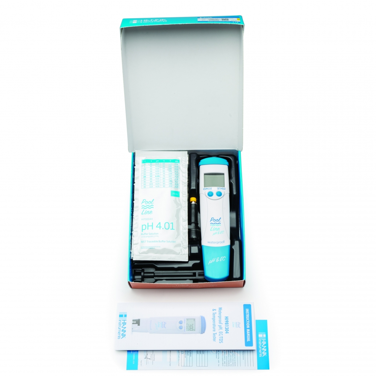 Bút Đo pH/Độ Dẫn /TDS/Nhiệt Độ Chuyên Trong Hồ Bơi Pool Line Hanna HI981304 Bút Đo pH/Độ Dẫn /TDS/Nhiệt Độ Chuyên Trong Hồ Bơi Pool Line Hanna HI981304