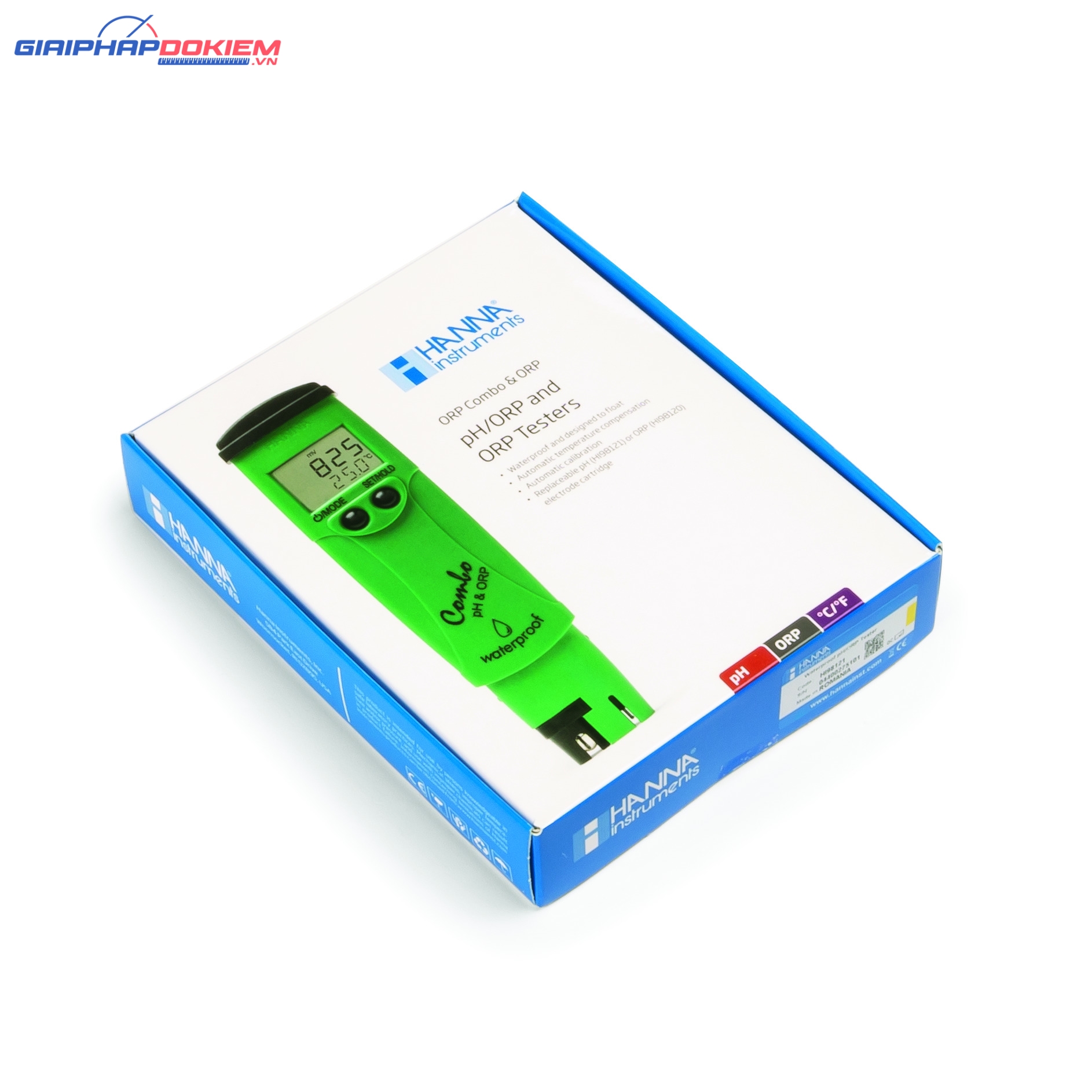 Bút Đo pH/ORP/Nhiệt Độ Hanna HI98121 7 Bút Đo pH/ORP/Nhiệt Độ Hanna HI98121 - Ảnh 3