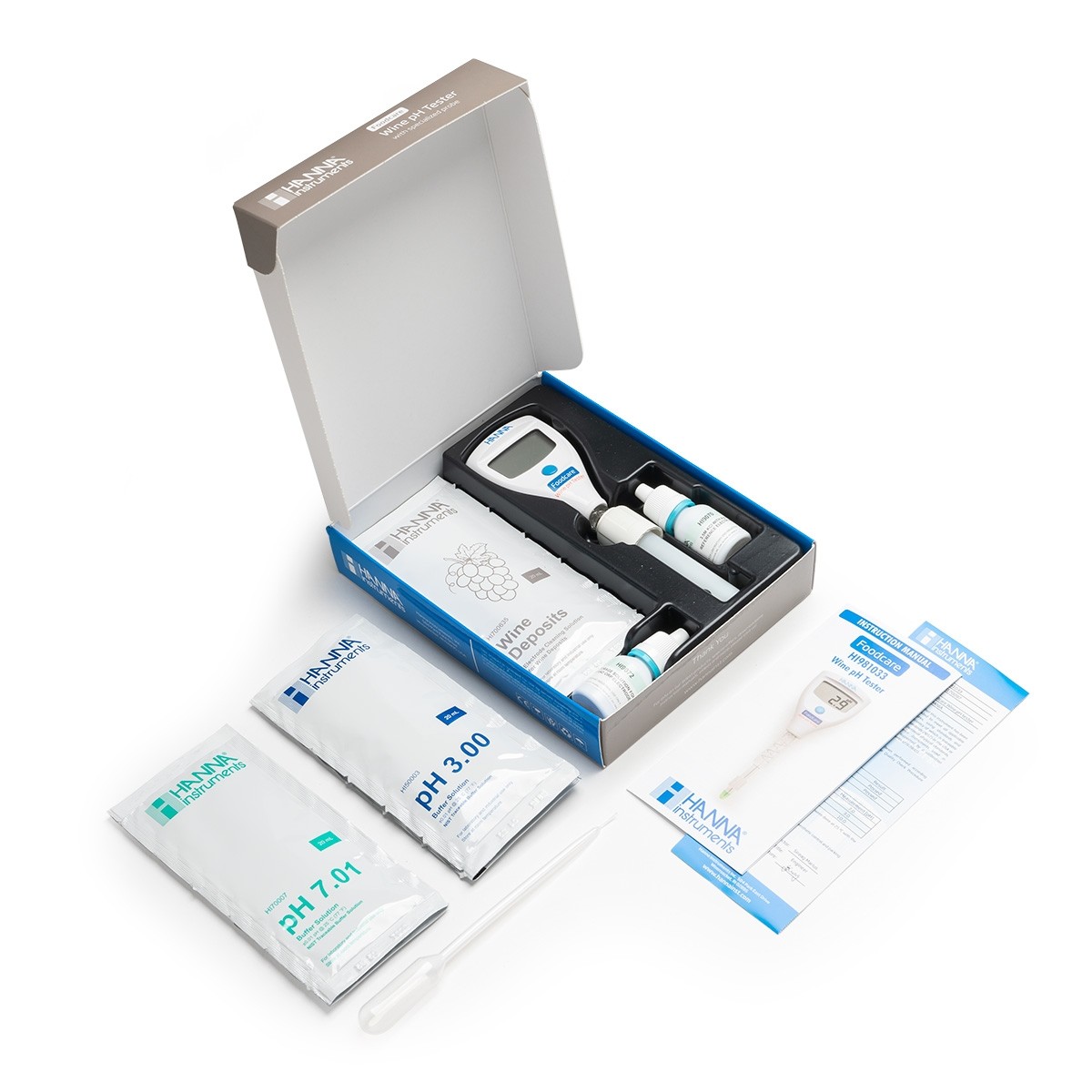 Bút đo pH Trong Rượu Hanna HI981033 3 Bút đo pH Trong Rượu Hanna HI981033 - Ảnh 3