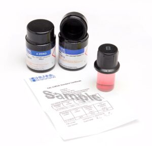 Cal Check chuẩn Clo Dư, 0.00 và 1.00 mg/L Hanna HI96701-11