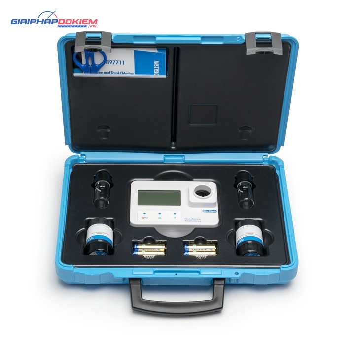 Combo Máy Quang Đo Clo Dioxit Trong Nước (Nhanh) Kèm Dung Dịch Chuẩn CAL Check™ Hanna HI97779C 1 Combo Máy Quang Đo Clo Dioxit Trong Nước (Nhanh) Kèm Dung Dịch Chuẩn CAL Check™ Hanna HI97779C