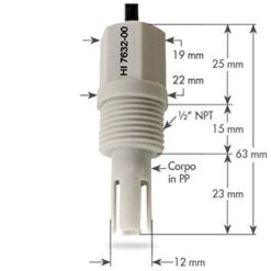 Đầu Dò EC/TDS (Thang Cao) Cáp 2m Hanna HI7632-00 8 dau do ec tds thang cao cap 2m hanna hi7632 00 2