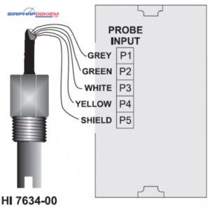 Điện Cực EC/TDS (Thang Thấp) cáp 5m Hanna HI7634-00/5 8 dien cuc ec tds thang thap cap 5m hanna hi7634 00 5 3