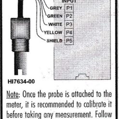 Điện Cực EC/TDS (Thang Thấp) cáp 5m Hanna HI7634-00/5 9 dien cuc ec tds thang thap cap 5m hanna hi7634 00 5 4