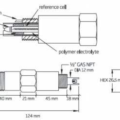 Điện Cực ORP Cổng BNC Cáp 5m với matching pin Hanna HI2003/5 3 dien cuc orp cong bnc cap 5m voi matching pin hanna hi2003 5 1