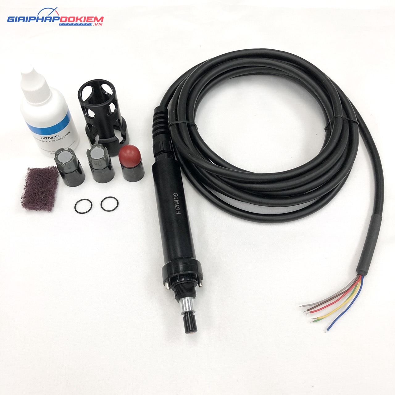 Điện Cực Oxy Hòa Tan Galvanic Cho Máy HI9147, Cáp Dài 4m Hanna HI76409/4 3 Điện Cực Oxy Hòa Tan Galvanic Cho Máy HI9147, Cáp Dài 4m Hanna HI76409/4 - Ảnh 3