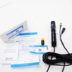 Điện Cực pH Phẳng (1-10pH) AmpHel® Dùng Pin, Cáp Dài 5m Hanna HI6100205 5 dien cuc ph phang 1 10ph amphel dung pin cap dai 5m hanna hi6100205 5