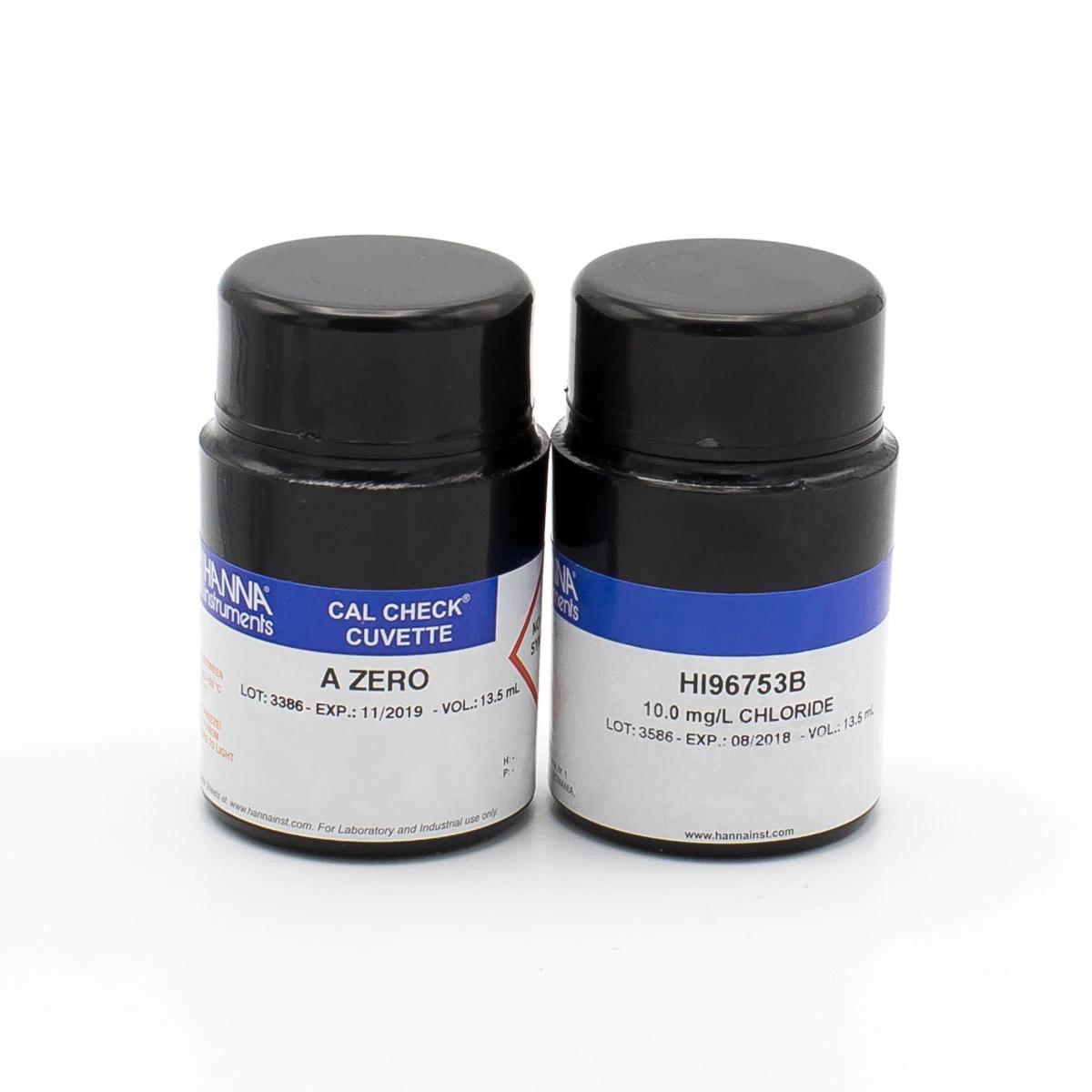 Dung Dịch CAL Check™ Chuẩn Clo Dư Và Clo Tổng Dùng Cho Máy HI96724 Hanna HI96724-11 Dung Dịch CAL Check™ Chuẩn Clo Dư Và Clo Tổng Dùng Cho Máy HI96724 Hanna HI96724-11