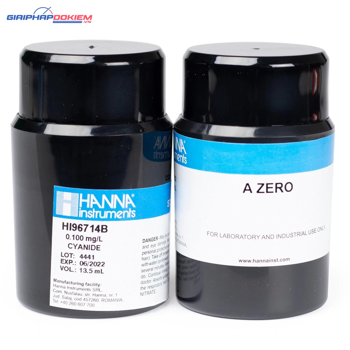 Dung Dịch CAL Check™ Chuẩn Cyanide Dùng Cho Máy HI96714 Hanna HI96714-11 1 Dung Dịch CAL Check™ Chuẩn Cyanide Dùng Cho Máy HI96714 Hanna HI96714-11